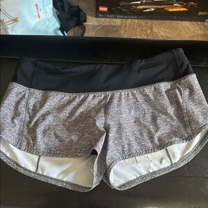 LULULEMON Women's Gray Athletic Shorts